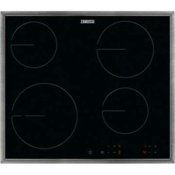 Zanussi ZOB33701CR + ZHRN642X Φούρνος άνω Πάγκου 72lt με Κεραμικές Εστίες Π59.5εκ. Μαύρος